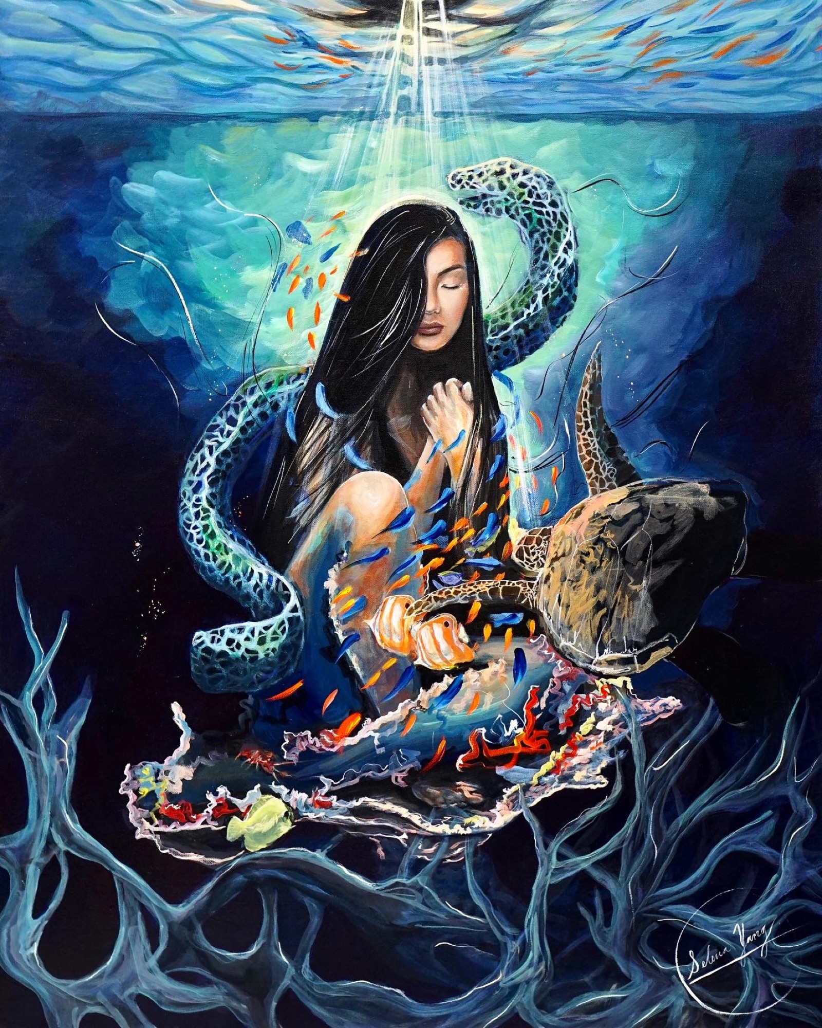 The Last Coral Reef, 2019, by Selena Yang